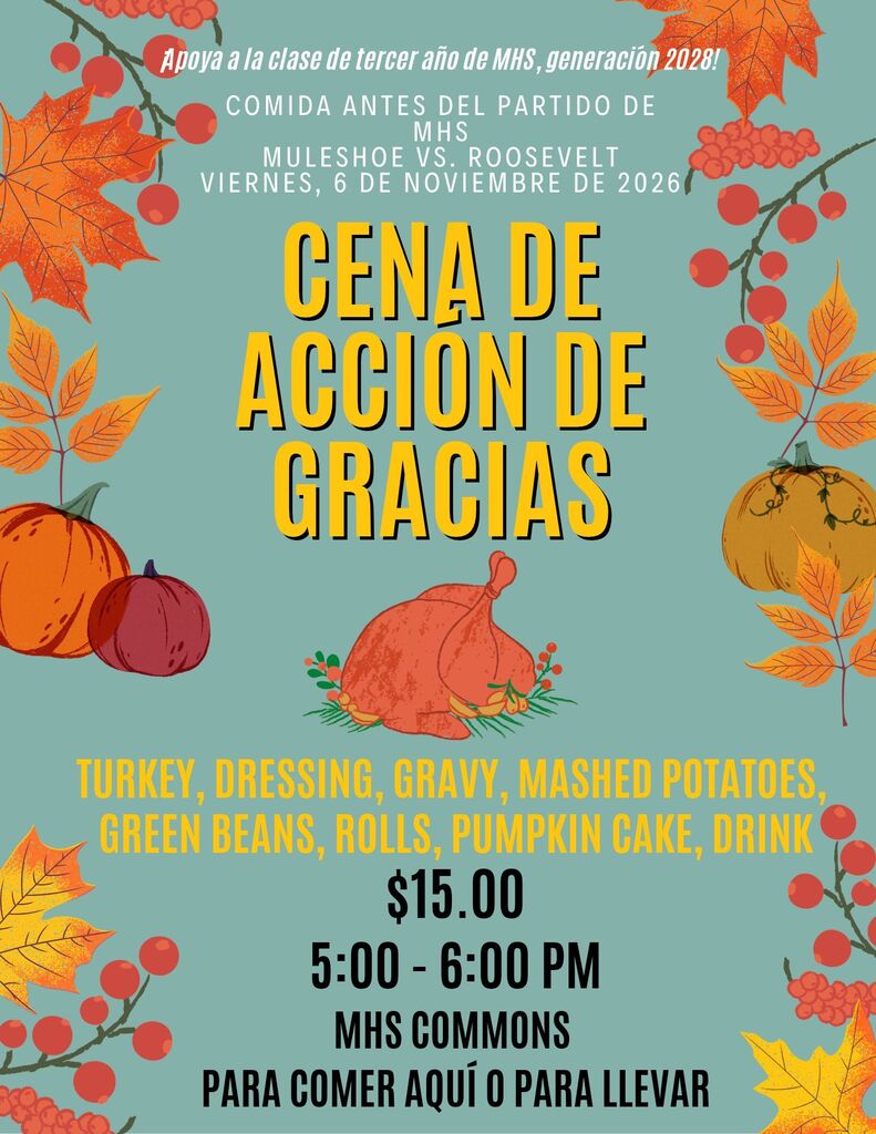 26.10.27 - Thanksgiving Meal (Spanish)