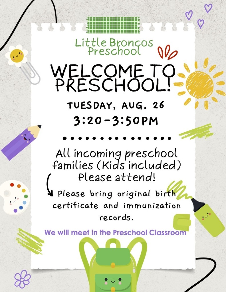 Preschool flyer