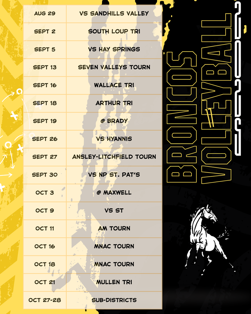 VB Schedule