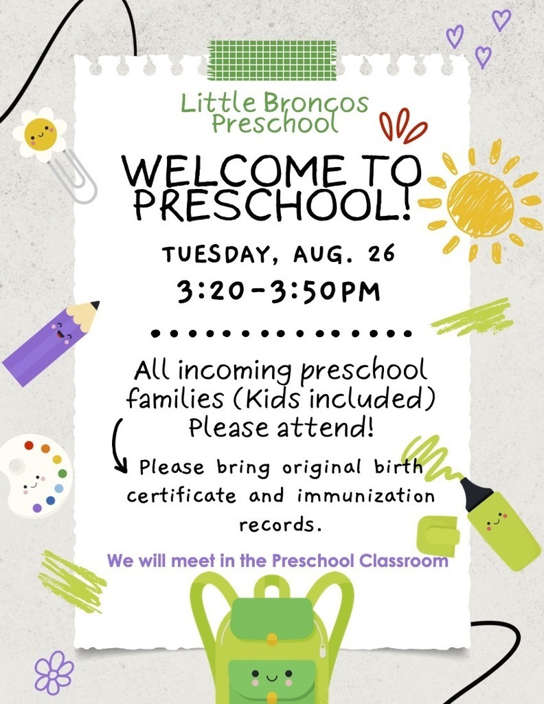 Preschool flyer