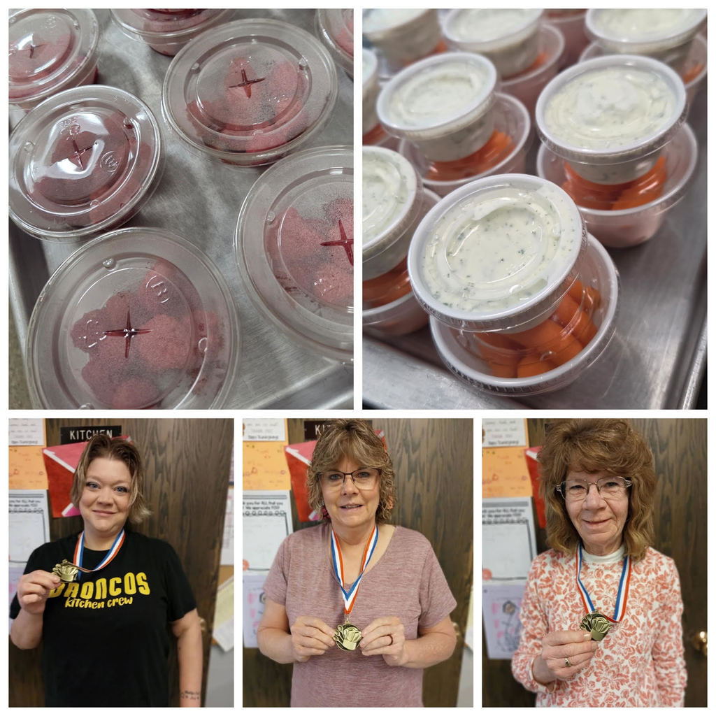 kitchen staff and fruit and veggies