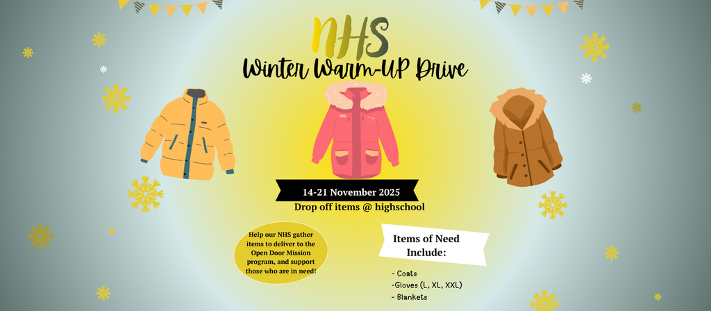 NHS Winter Coat Drive