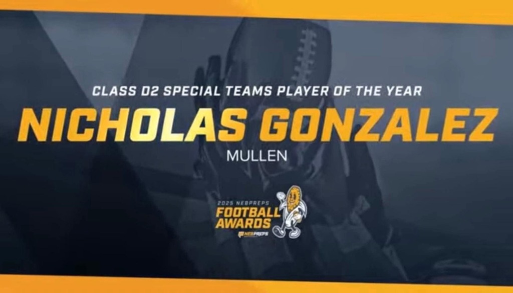 Nick Gonzalez Special Teams Player of the Year