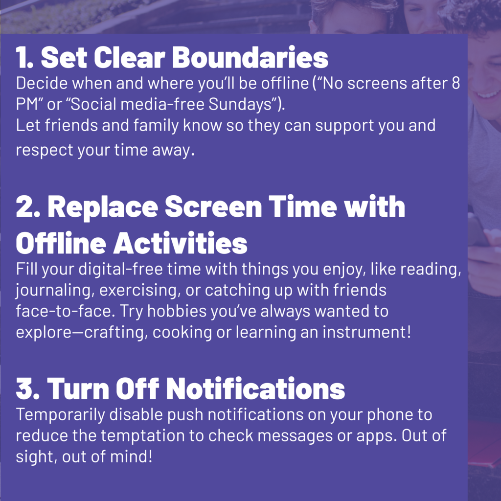 3 ways to Digital Detox 