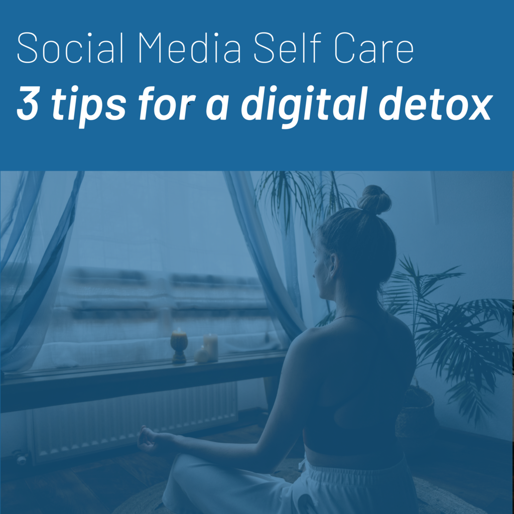 social media self care