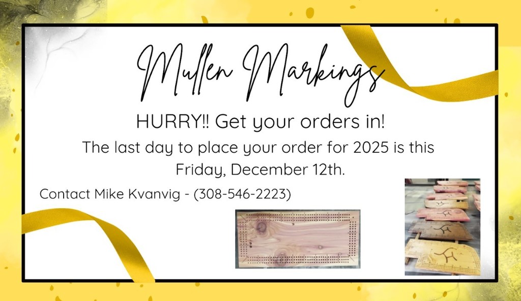 crib board Order Form