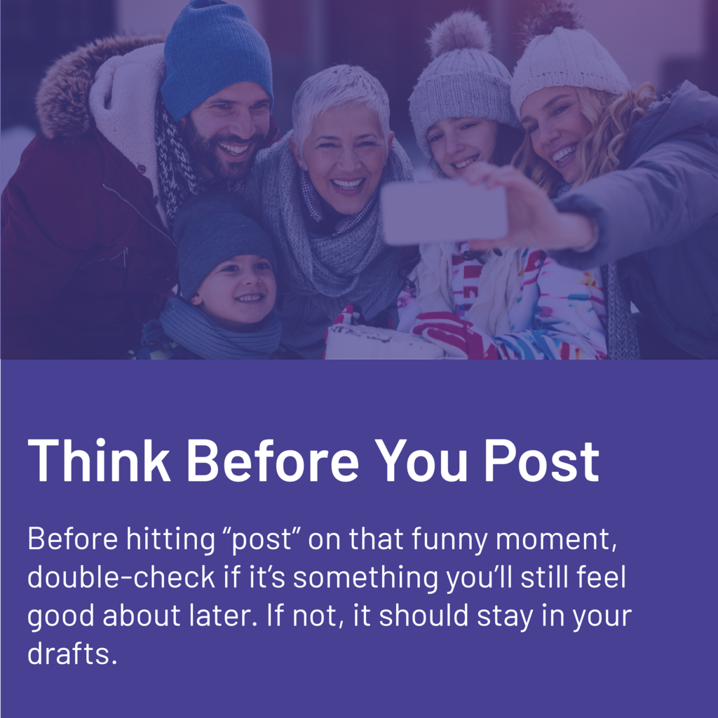 NHS think before you post