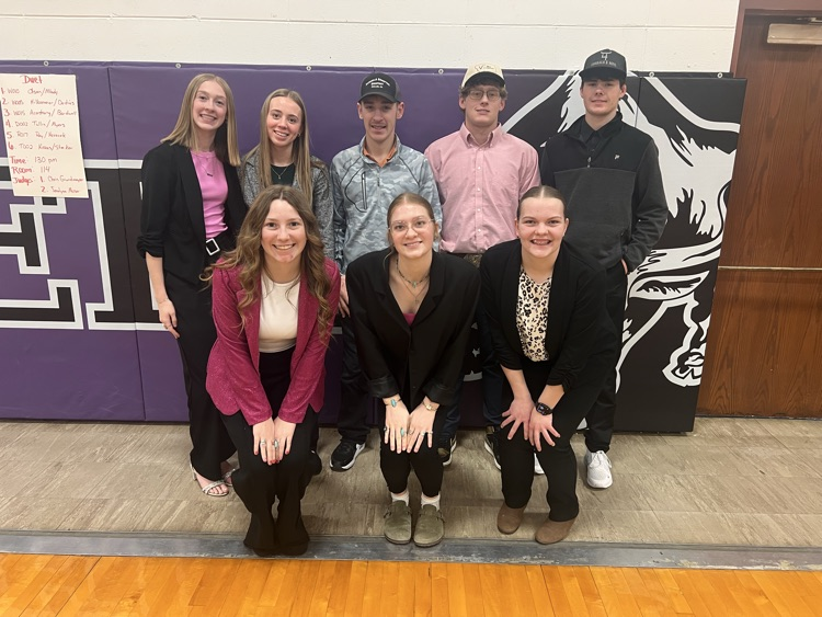 2026 Mullen Speech team. All recieved medals in at least one of their events!