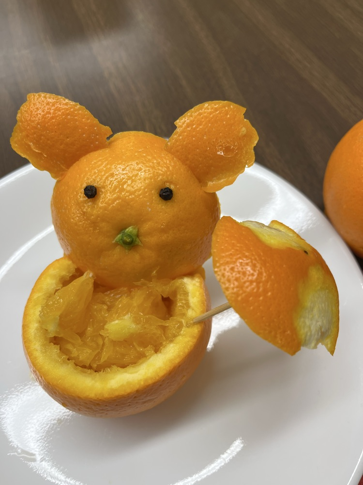 orange bear