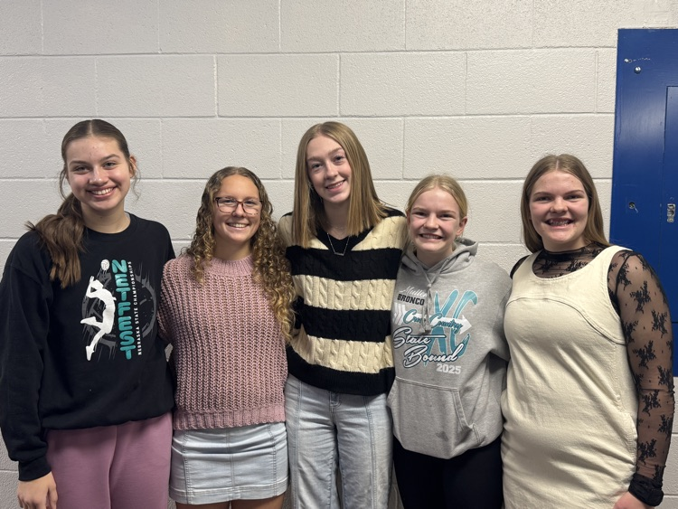 Yasmine, Riley, Sydnee, Ava and Maci