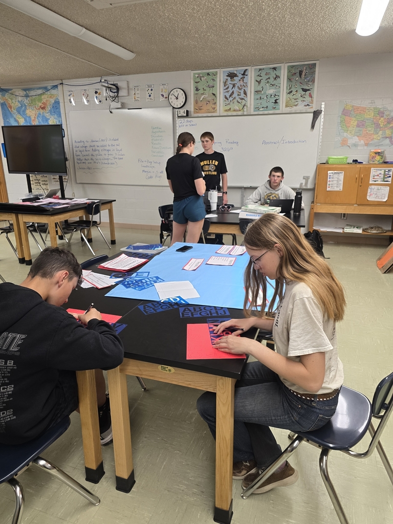 making a title with stencils