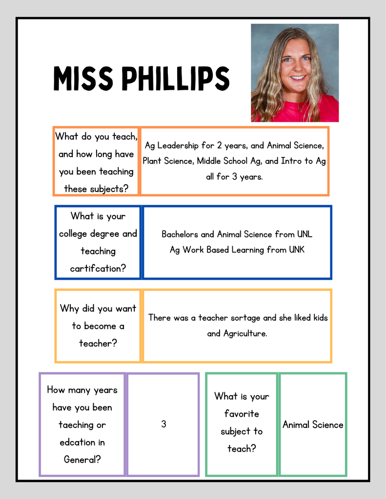 Miss Phillips flyer