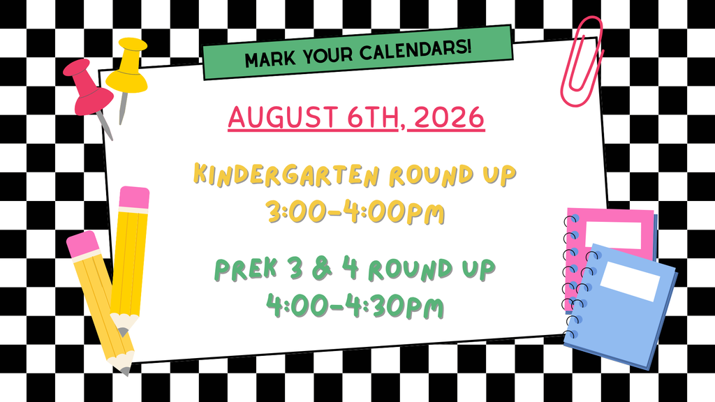 Round up save the date