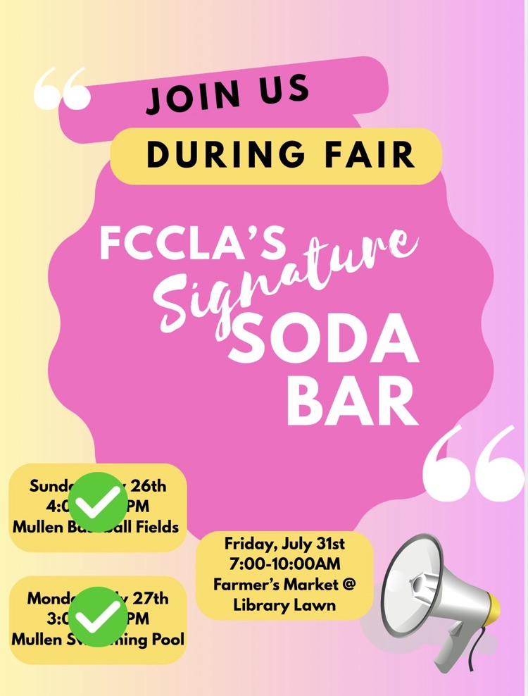 FCCLA Soda Bar