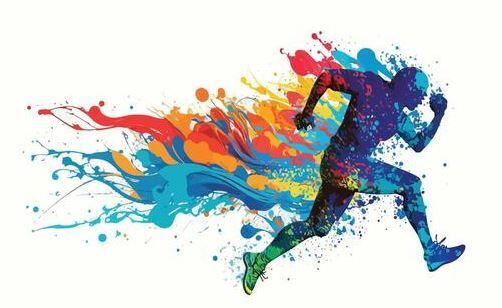 Colorful Runner; Cross Country @Ogallala on Sept 24th