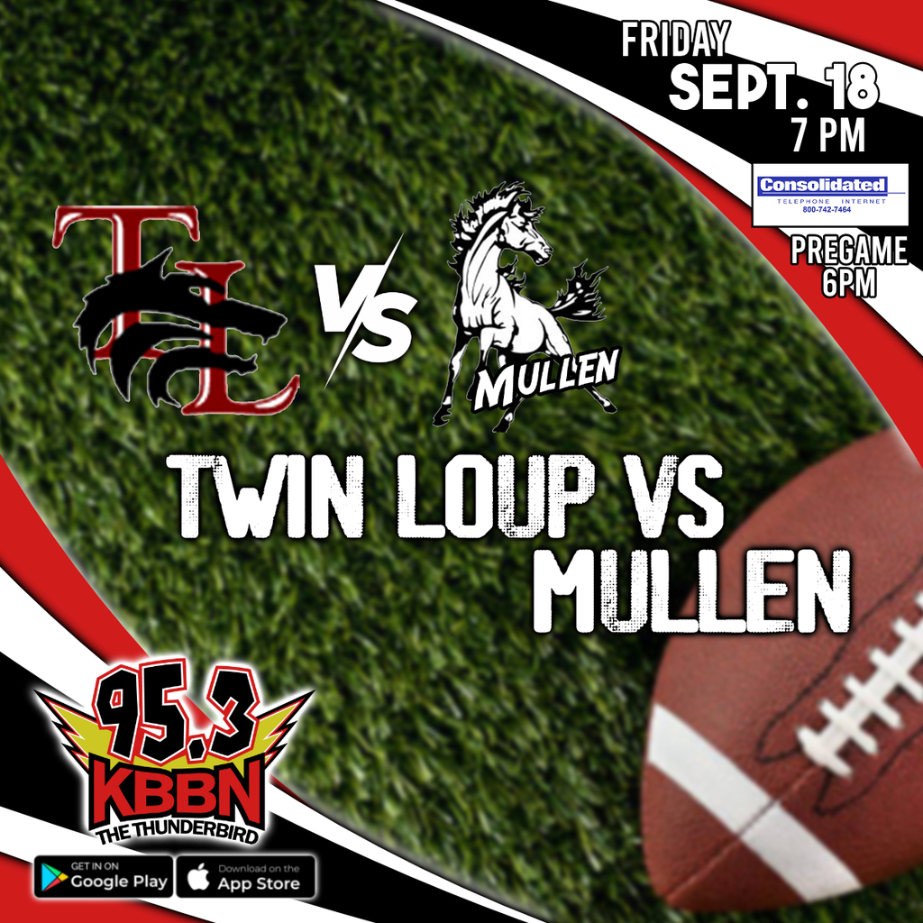 Radio Coverage for Friday, September 18th on KBBN 95.3