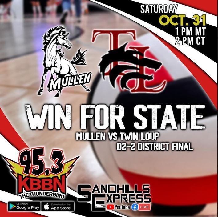 District Final on Saturday, Oct 31st