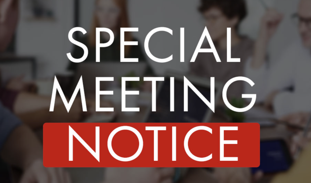 specialmeetingnoticeclipart
