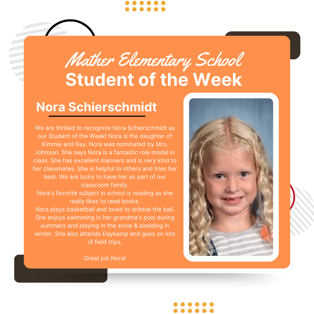 Mather Student of the Week