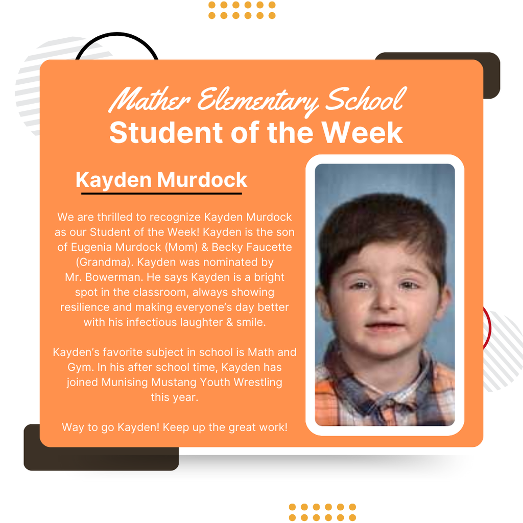Way to go Kayden!