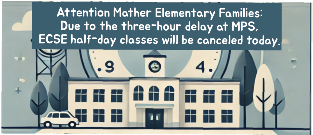 ECSE half-day class canceled