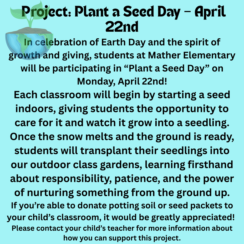 Plant A Seed @ Mather Elementary