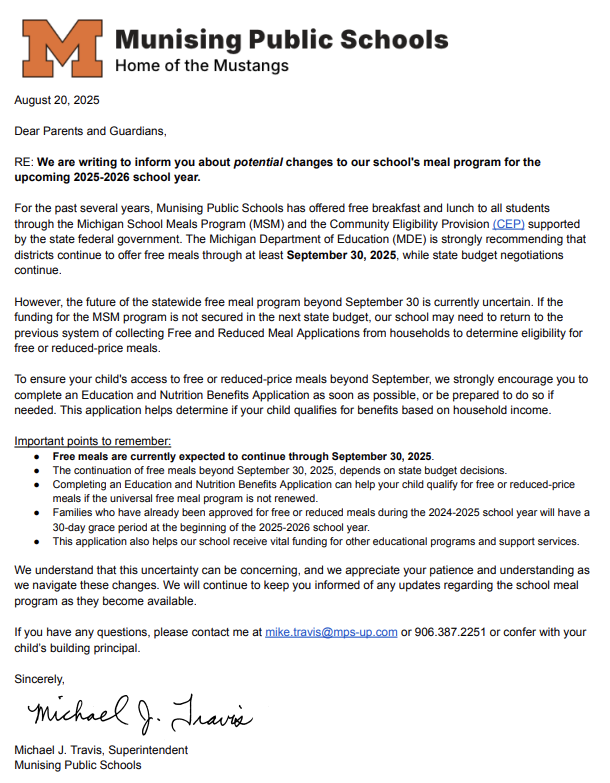 FS-CEP Meals Letter