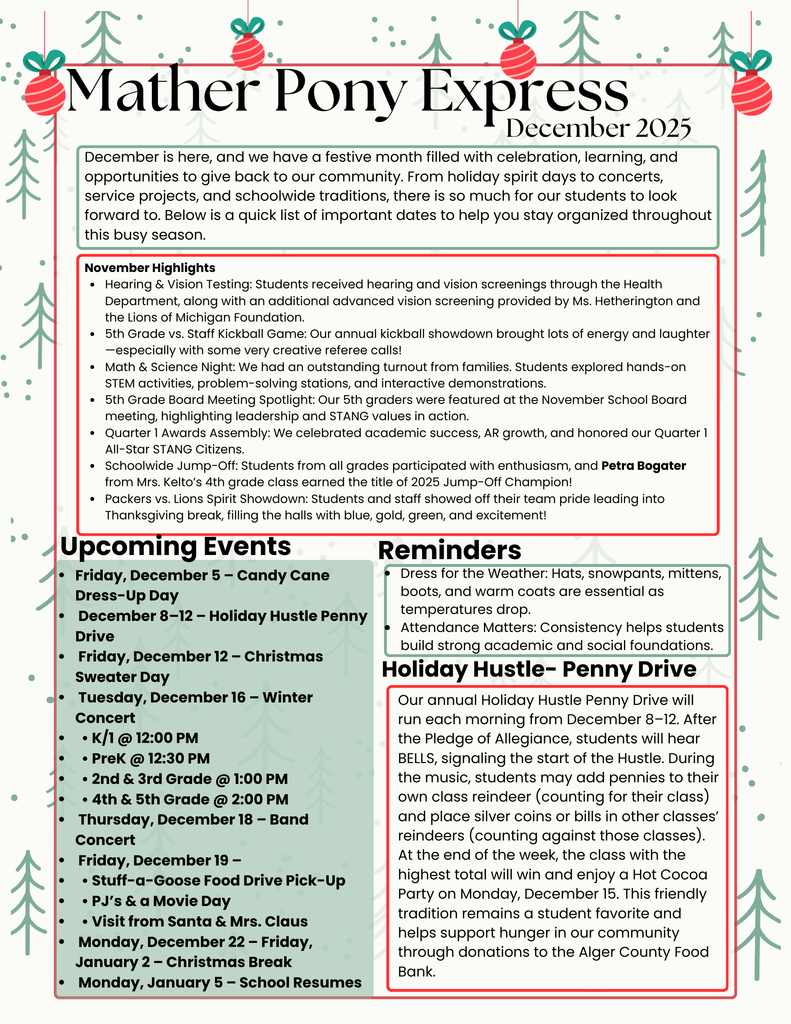 December Pony Express