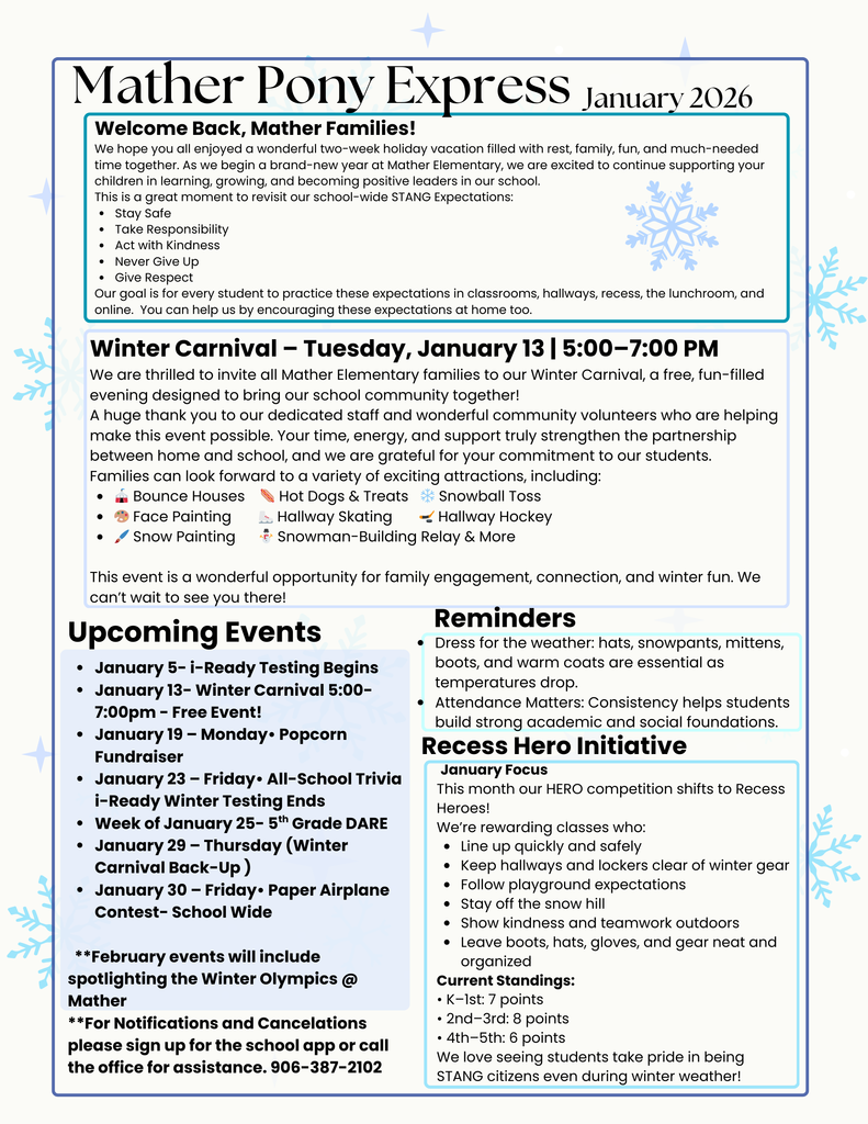 January Pony Express 2026 Pg. 1