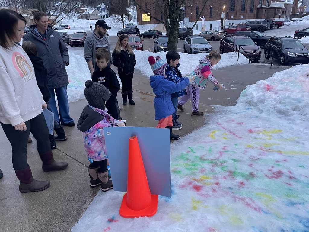 Coloring Snow @ Mather