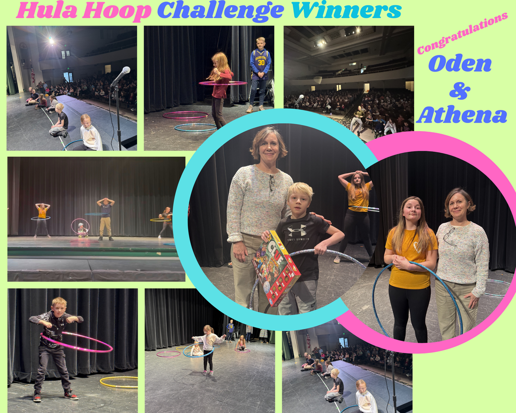 Hula Hoop Winners at Mather