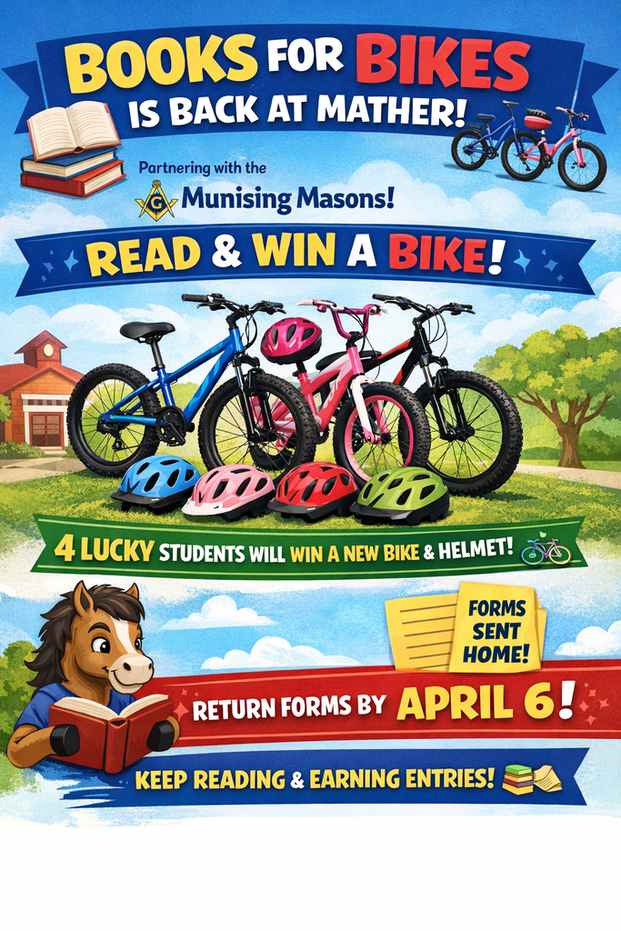 Books for Bikes from the Munising Masons!!