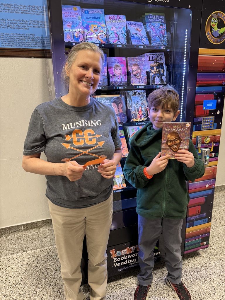 Mather Book Vending Machine!
