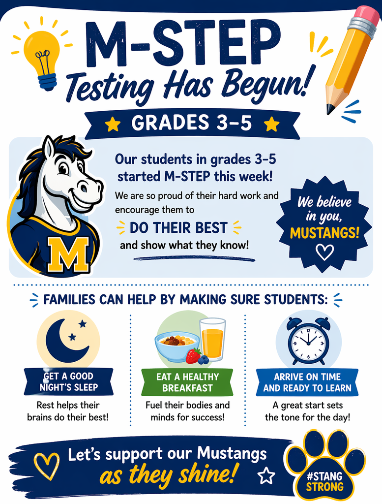 M-STEP Testing @ Mather Grades 3rd-5th