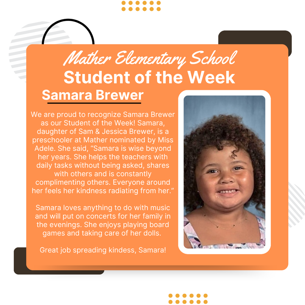 Way to go Samara Brewer !