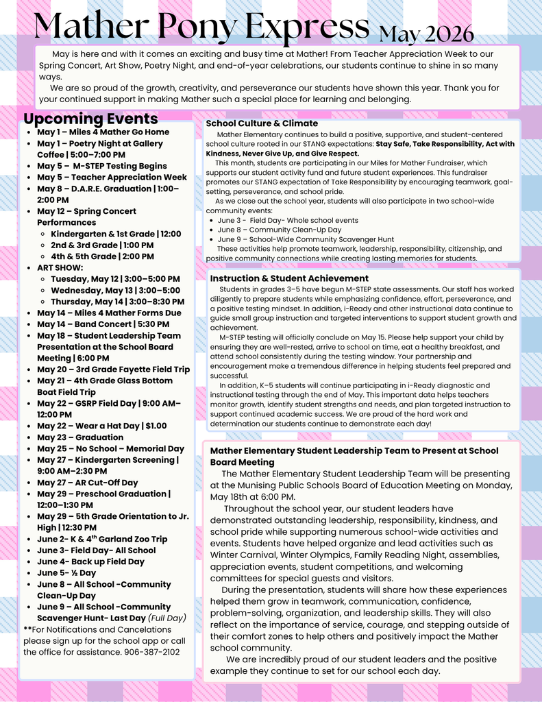 May 2026 Pony Express Page 1