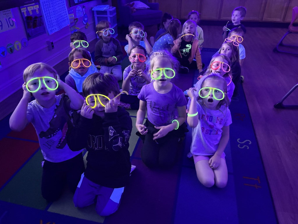 Kindergarten is Glowing!