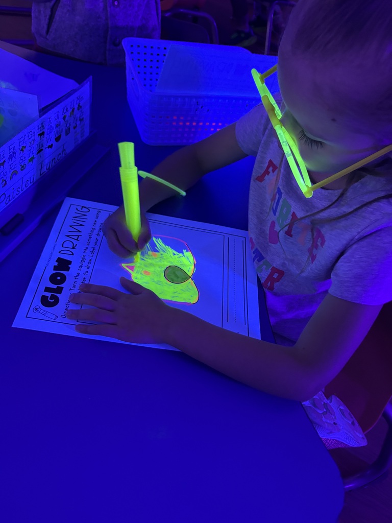 Kindergarten is Glowing!