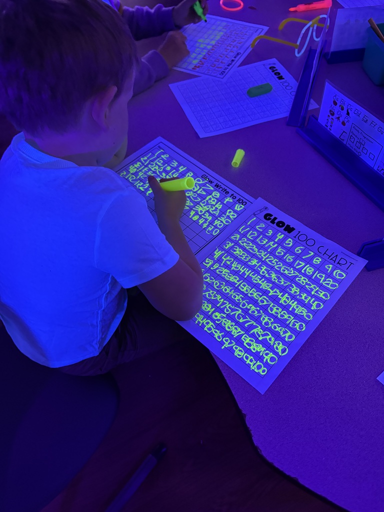 Kindergarten is Glowing!