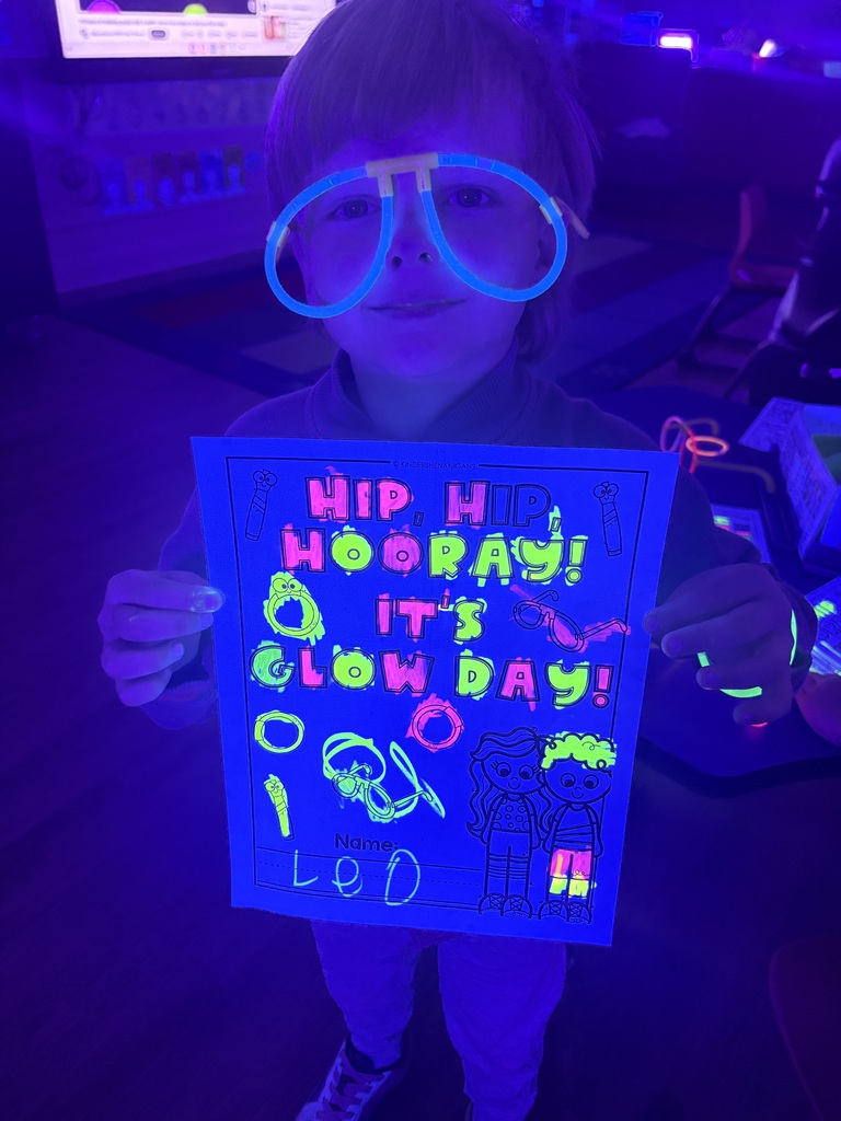 Kindergarten is Glowing!