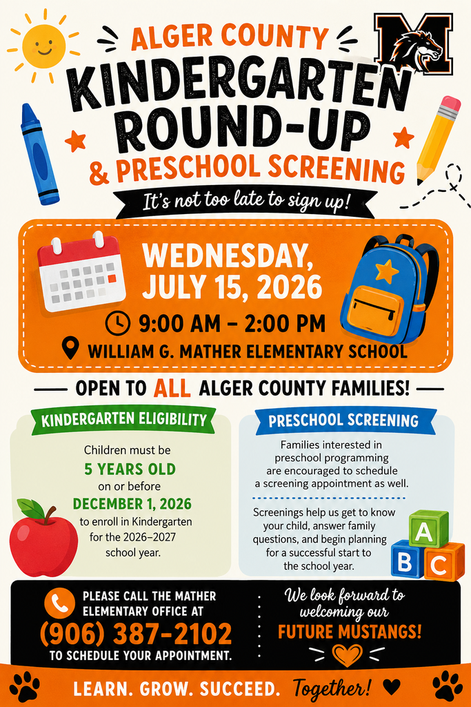 Summer Kindergarten/Preschool Screening @ Mather
