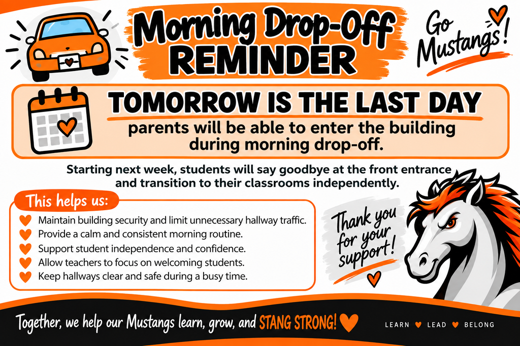 Morning Drop Off Reminder