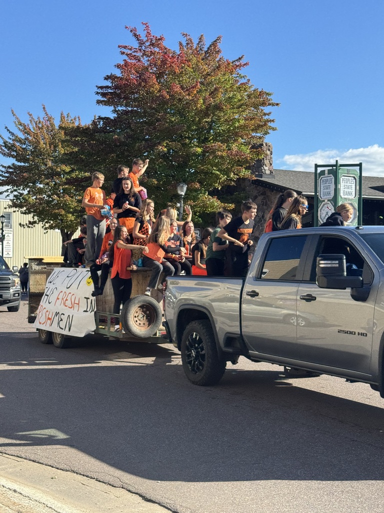 Mustang Spirit at the Homecoming Parade!