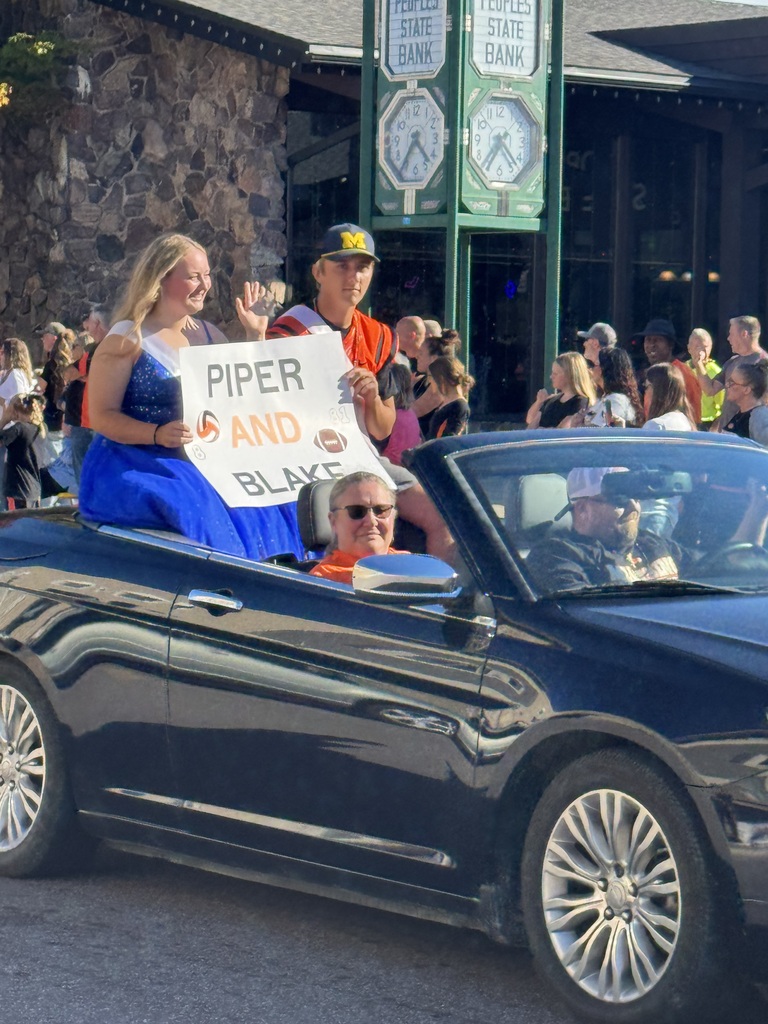 Mustang Spirit at the Homecoming Parade!