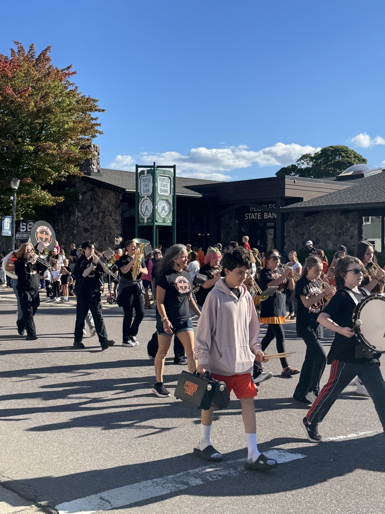 Mustang Spirit at the Homecoming Parade!
