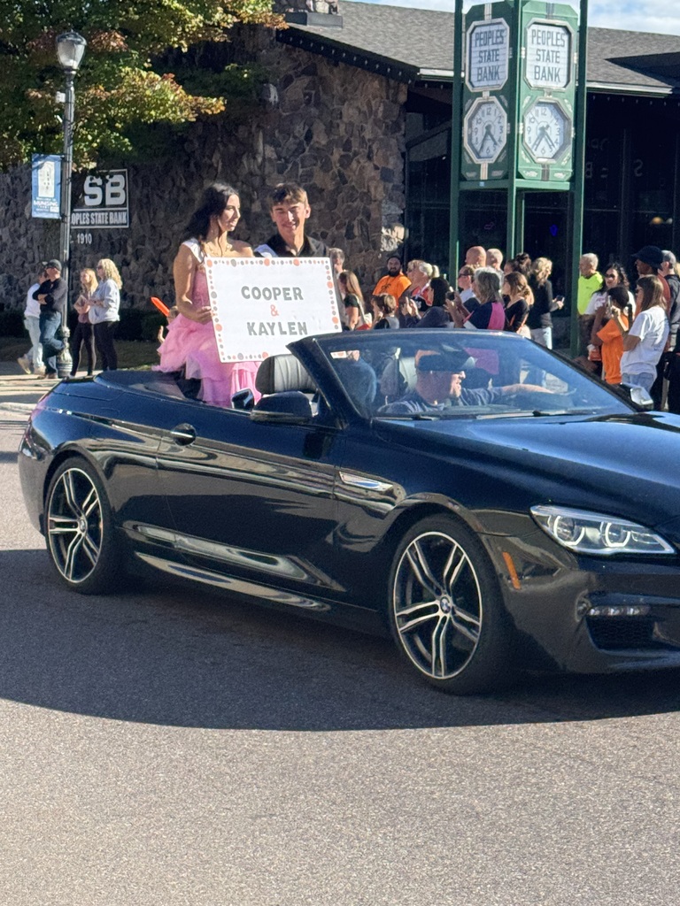 Mustang Spirit at the Homecoming Parade!