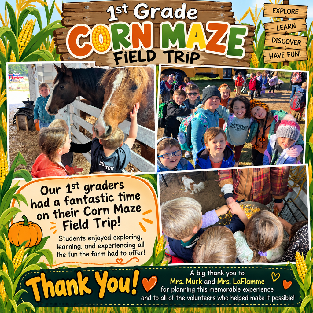 1st Grade Field Trip