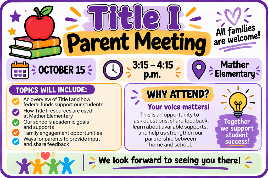 TitleI Parent meeting @ Mather