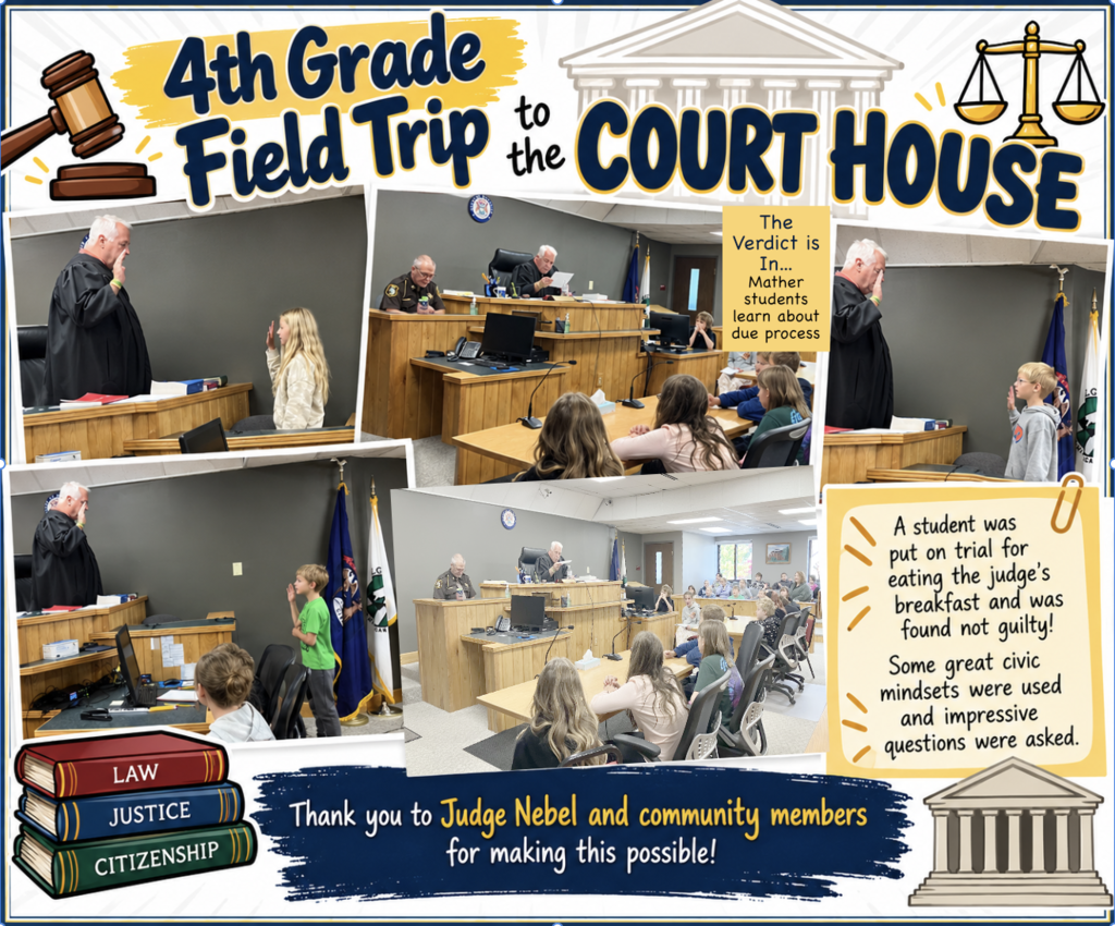 Thank you Judge Nebel, Ms. Martin, Mrs. Wing & Community Members!