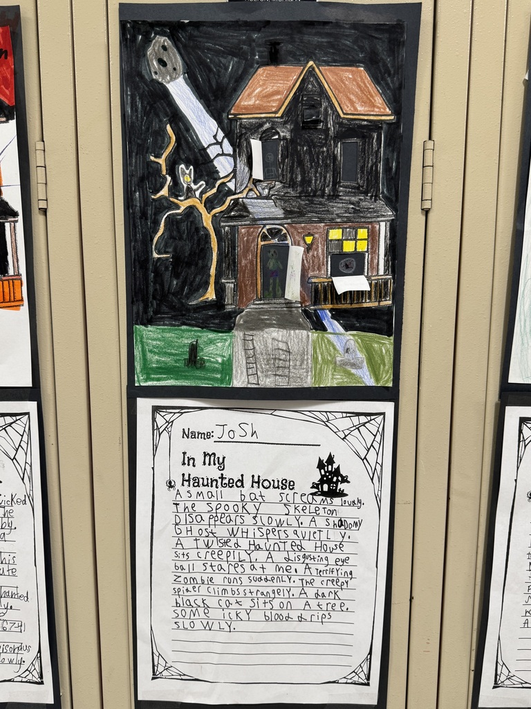 3rd Grade Haunted House Writing